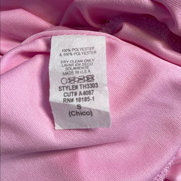 Audrey 3+1 Anthropologie Pink Blouse Romantic Coquette Girl  Balletcore Womens S - Picture 4 of 4